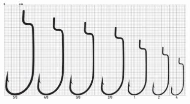 Крючок Cobra Force (С0501) № 5/0 (3шт.)