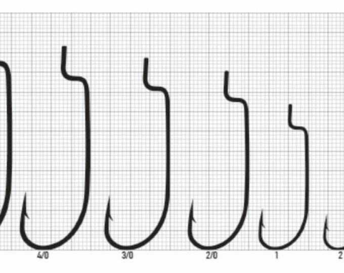 Крючок Cobra Force (С0501) № 5/0 (3шт.) - изображение 1