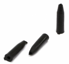 Бусина Strike Pro конус силиконовая черная 6мм*22мм (10шт.)