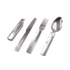 Набор столовых приборов «СЛЕДОПЫТ» в металл. чехле (ложка, вилка, нож, открывашка) - изображение 1 