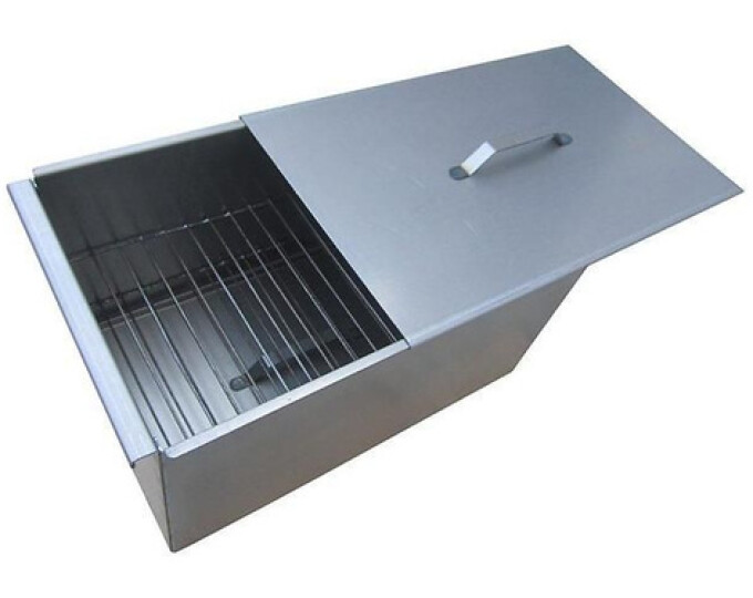 Коптильня ТОНАР (двухярусная, с поддоном для сбора жира, 380*280*170, сталь 1,5мм) - изображение 1 