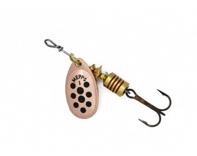 Блесна Mepps AGLIA PTS 1 Copper/Black - изображение 1 