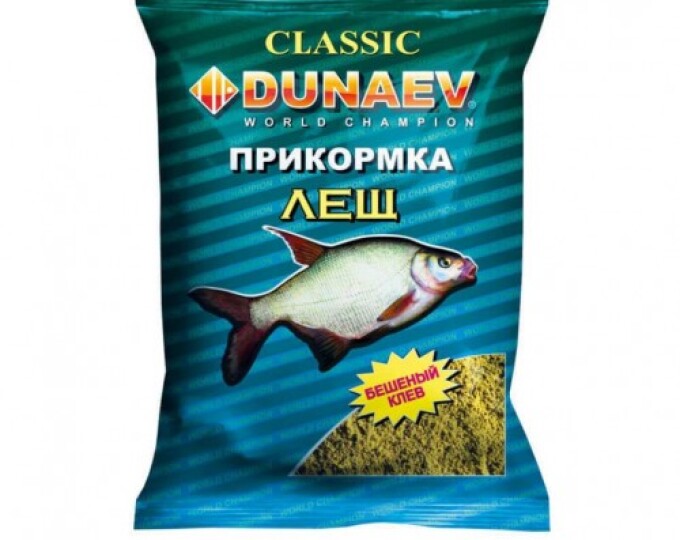 Прикормка DUNAEV КЛАССИКА (0,9кг) ЛЕЩ - изображение 1 