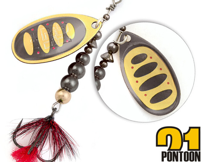 Блесна Pontoon 21 BALL CONCEPT #2.5 цвет B01-004 - изображение 1 