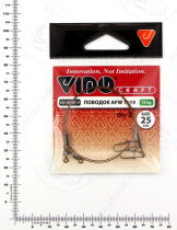 Поводок VD-AFW-1×19 (25см, ф0,30мм, 12кг) (2шт.)