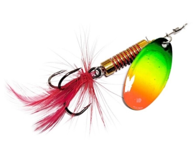 Блесна вращающаяся Lucky John SPIN X ROUND 04 (вес 11гр.) цвет FT - изображение 1 