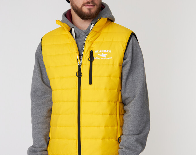 Жилет Alaskan Juneau Vest Yellow р.L (утепленный, стеганый) - изображение 11