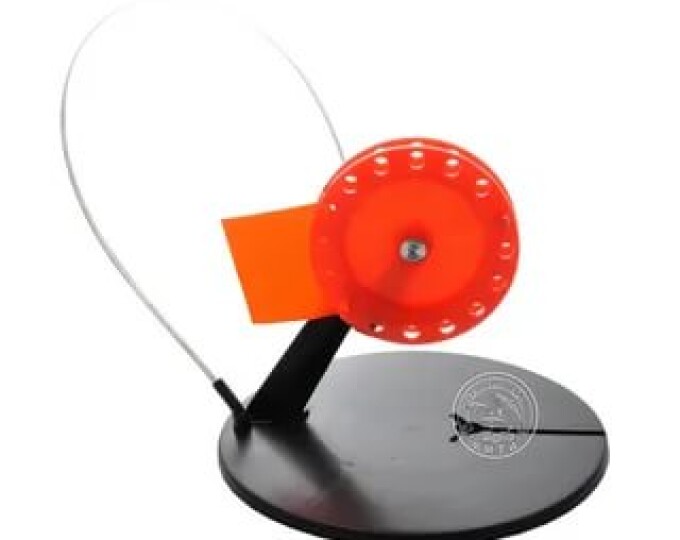 Жерлица Три Кита (цветная катушка 90мм, угловая стойка) - изображение 1 