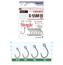 Крючок Owner (51770) «S-55M» №04 (9шт.)