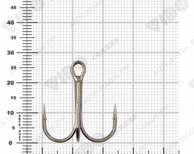 Крючок Treble Hooks (VD-091-BN) №01 - изображение 3