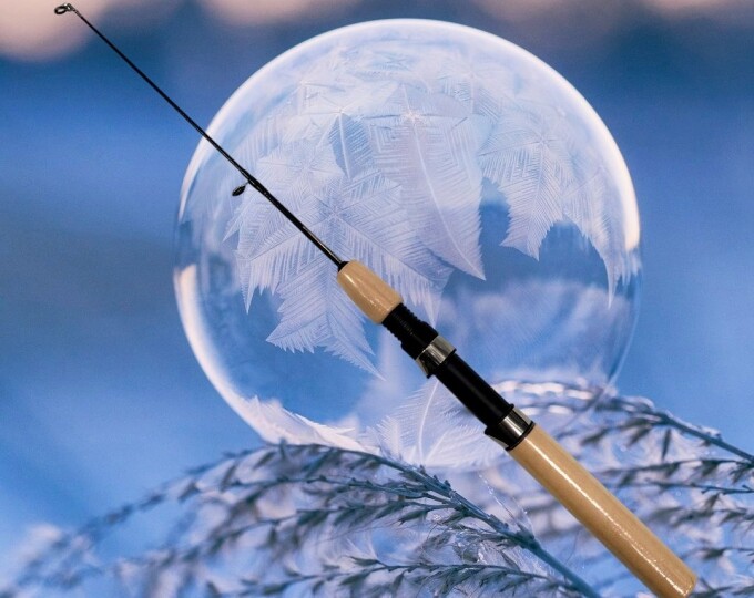 Удочка зимняя Osprey 1104M телескопическая (55см) - изображение 1 