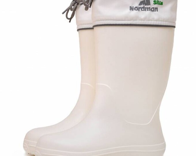 Сапоги Nordman Silla (ЭВА, утепленные, с манжетой) цвет Белый р.40/41 - изображение 1 