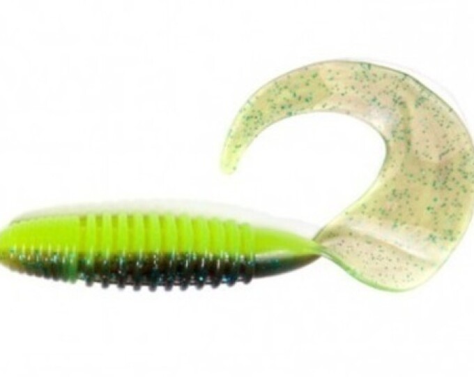 Твистер Lucky John Pro Series «CRUSHER GRUB» 3.9in (09.90) цвет T53 (5шт.) - изображение 1