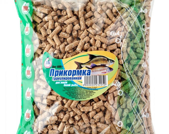 Прикормка Биотехнология «Чемпион» 0,6кг (гранулы) УНИВЕРСАЛЬНАЯ (20) - изображение 1