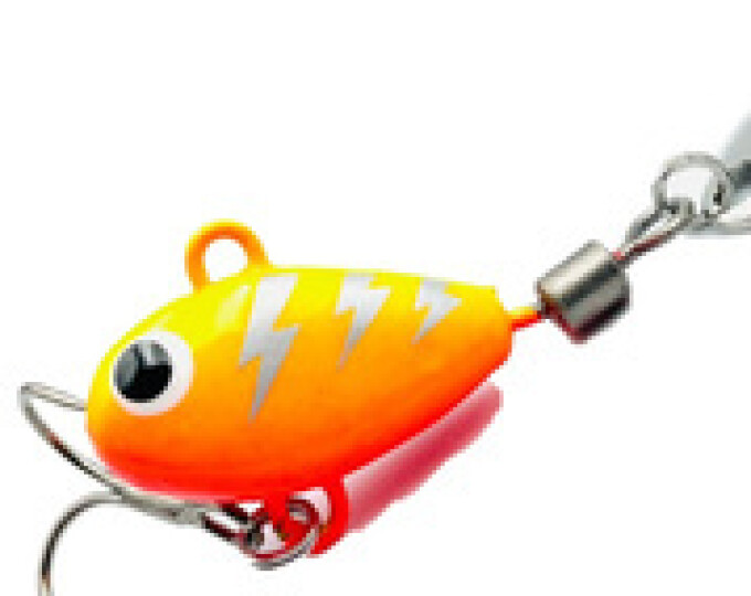 Тейл-спиннер UF-Studio Hurricane 21гр. цвет Yellow Flash - изображение 1 