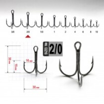 Крючок Fanatik (FT-1103) № 2/0