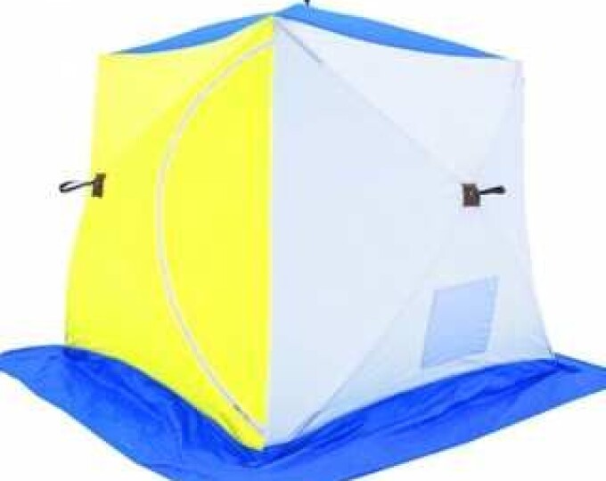Палатка СТЭК «КУБ — 2» (трехслойная) (сторона 1,85м, h=1,85м, диагональ по низу =2,6м) - изображение 2