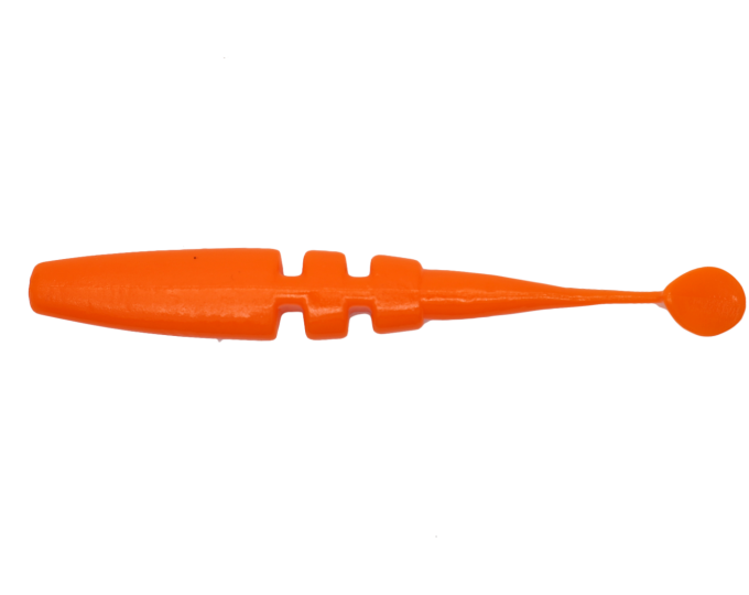Силиконовая приманка Brown Perch «Fish KayuKer» (длина 75мм, вес 1,5гр.) цвет 002 (10шт.) - изображение 1
