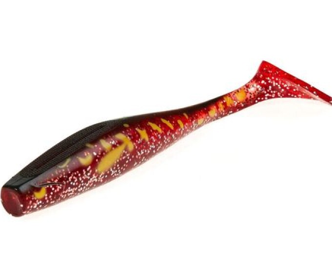 Виброхвост Lucky John 3D Series BBS GIANT KUBIRA SWIM SHAD 9,0in (22.86) /PG25 (1шт.) + Stinger L - изображение 1 
