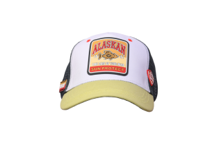 Бейсболка Alaskan COMMODORE с сеткой (белый/серый)