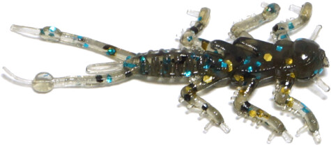 Силиконовая приманка Kosadaka BUGSY 35 (длина 35мм, вес 0,44гр.) (20шт.) цвет DS