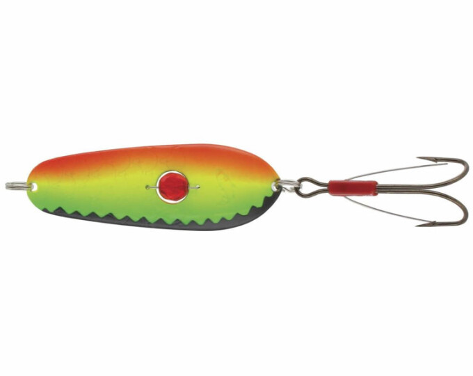 Блесна Kuusamo Rasanen 70/10 (бусинка, незацепляйка) цвет BL/GR/FYe/FR-S - изображение 1 