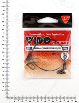 Поводок (титан) VD-Ti (25см, ф0,40мм, 15кг) (2шт.)