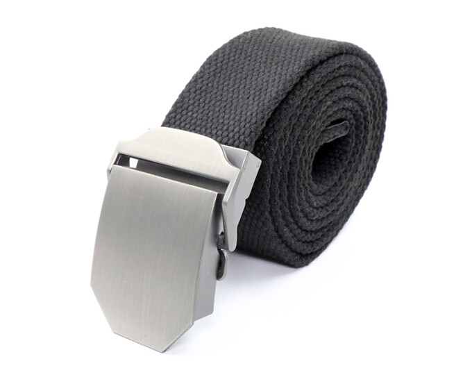 Ремень «Следопыт», без рисунка, 1400*36мм, текстиль, чёрный - изображение 1 