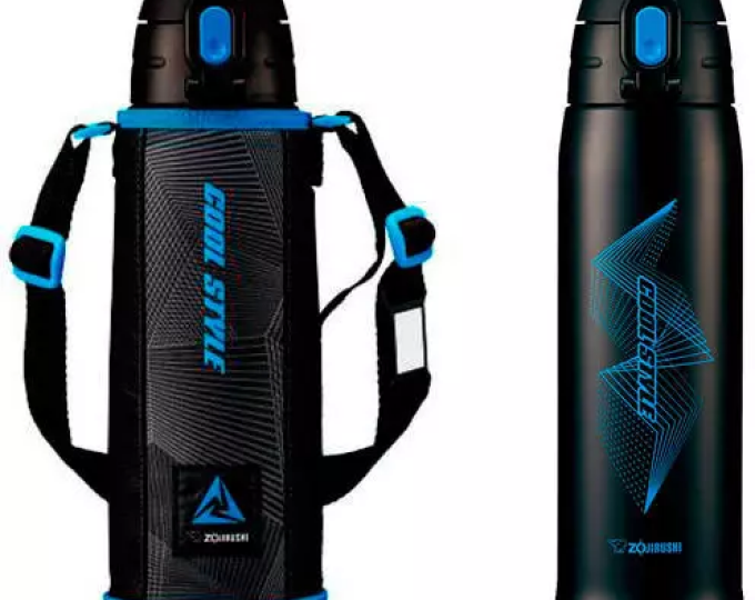 Термос ZOJIRUSHI (объем 1,03л) цвет Black Blue BU - изображение 1 