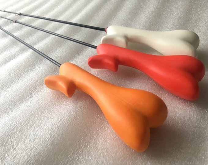 Удочка для зимнего блеснения «Косточка» 38 (цельный, тюльпан) - изображение 1 