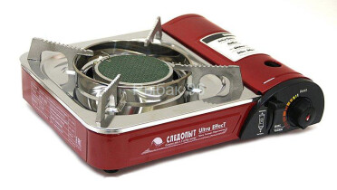 Плита газовая СЛЕДОПЫТ — Ultra Effect (керамическое покрытие, с переходником)