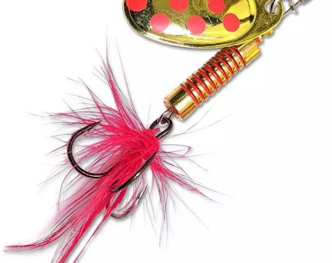 Блесна вращающаяся Lucky John SPIN X ROUND 04 (вес 11гр.) цвет GR - изображение 1 