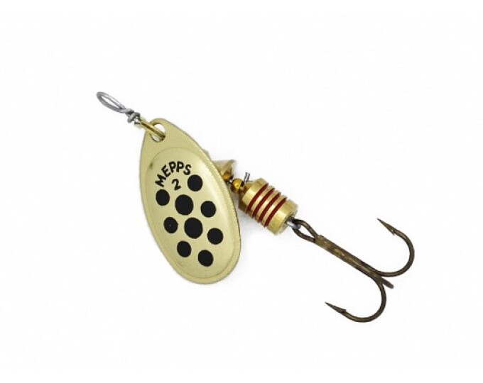 Блесна Mepps AGLIA PTS 2 Gold/Black - изображение 1 