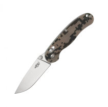 Нож складной «Firebird by Ganzo» с клипсой (клинок 78мм, форма Drop-point, сталь 440С, цвет КМФ)