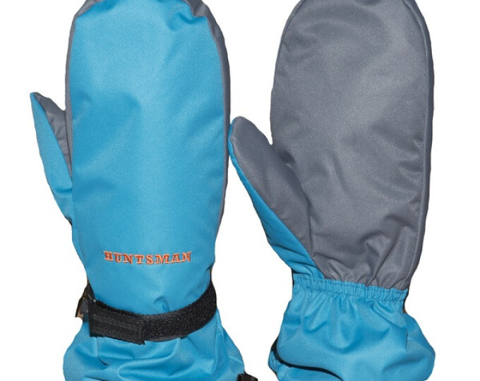 Рукавицы «Карелия» (ткань Breathable, цвет Бирюза/Серый) - изображение 1