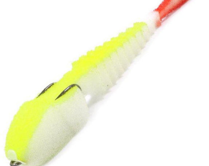 Поролоновая рыбка 3D STREAM 7,0см Fluo WOr/WGr/WLgr/WYellow - изображение 4