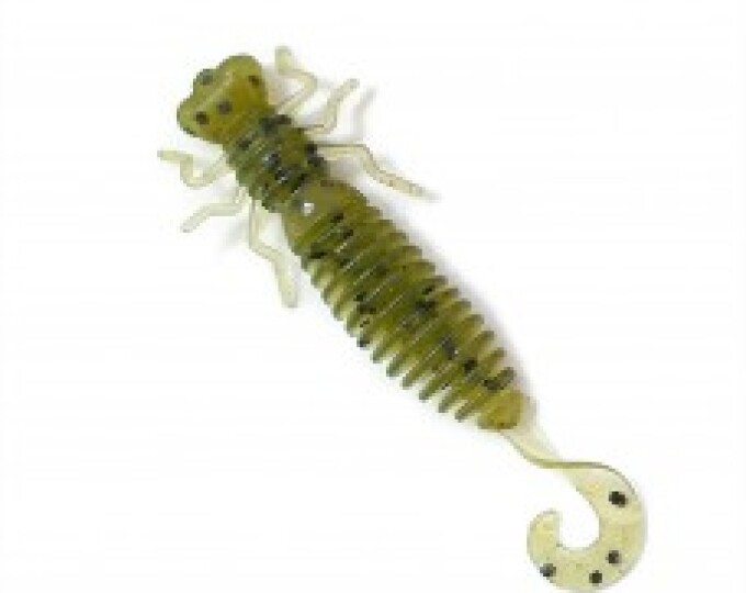 Силиконовая приманка Fanatik «Larva LUX» 1,6″ (10шт.) цвет 001 - изображение 1 