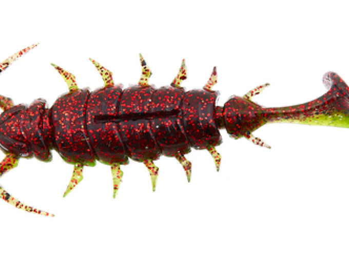 Виброхвост Lucky John Pro Series «ALIEN BUG» 1,5in (03.81) цвет T44 (10шт.) - изображение 1