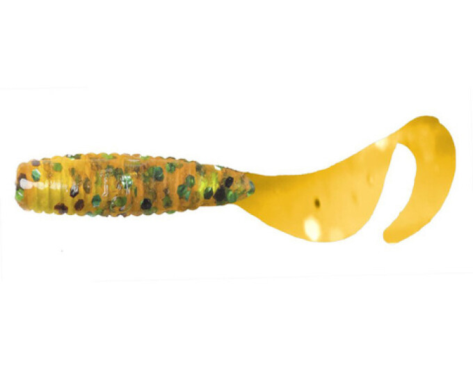 Твистер Lucky John Pro Series «MICRO GRUB» 1.0in (2.50) цвет PA19 (15шт.) - изображение 1