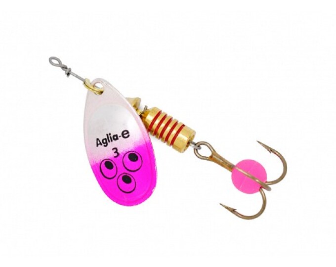 Блесна Mepps AGLIA-E 3 Silver/Rose - изображение 1 