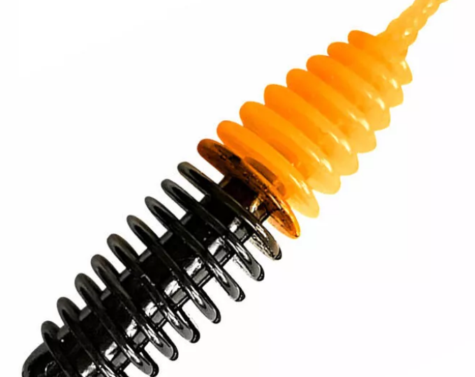 Приманка TROUT BAIT Jumbo 50, Сыр (12шт.) цвет Black-Orange - изображение 1 