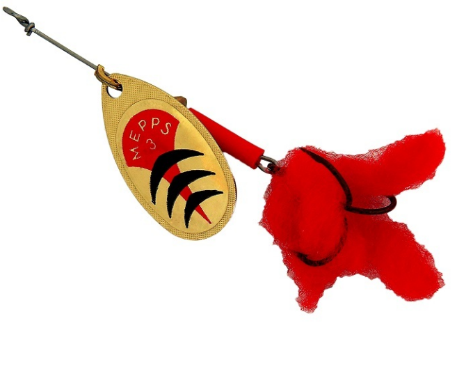 Блесна Mepps WINNER 3 Gold/HTP (в блистере) - изображение 1 