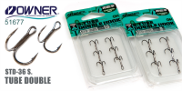Крючок Owner Double STD-36 BC №08 - изображение 1 