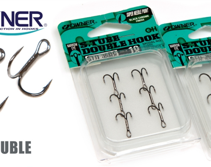 Крючок Owner Double STD-36 BC №08 - изображение 1 