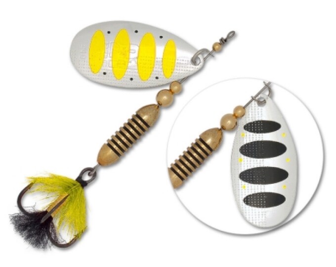 Блесна Pontoon 21 «AV Type A» #1,0 (вес 4,3гр., длина лепестка 22,6мм) цвет PD82-042 - изображение 1 