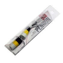 Приманка джиговая Lucky John PENNON 11 (белый/желтый/черный)