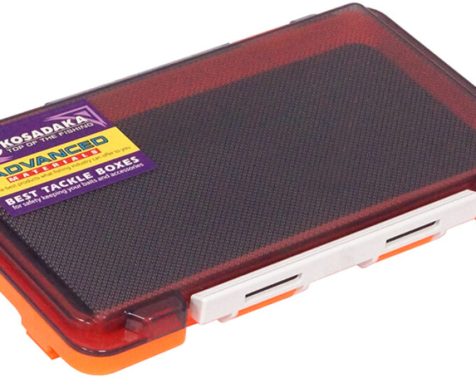 Коробка Kosadaka TB-S63C для приманок, с пенкой (175х105х20мм) Orange - изображение 1 