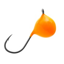 Мормышка вольфрамовая ДРОБИНКА с ушком (обмазка) 5,5мм *Orange