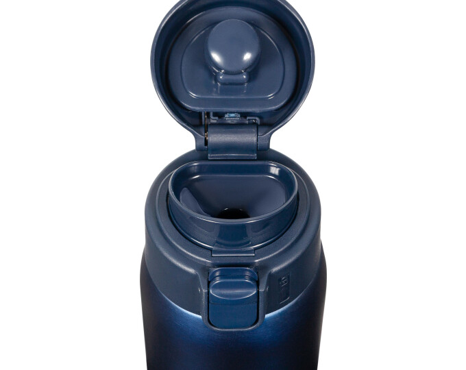 Термокружка Relaxika 701 (0,48л) синяя - изображение 11