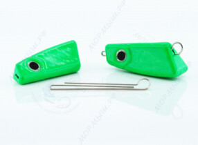 Груз крашеный ПРОХОДИМЕЦ (Чебурашка разборная) 20гр. цвет 07 (зеленый)